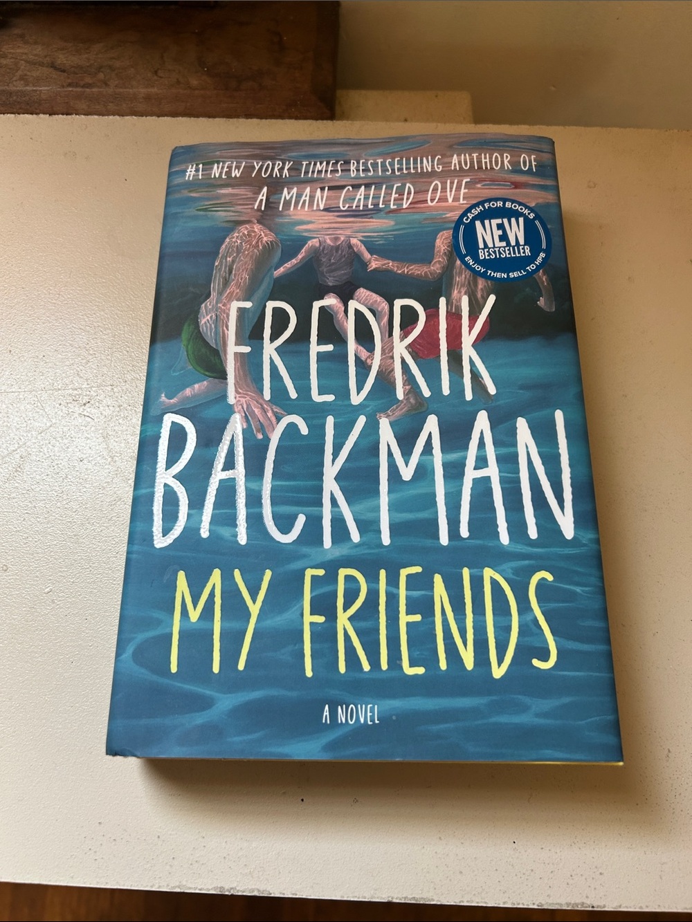Fredrik Backman My Friends - Blue Hardcover EUC